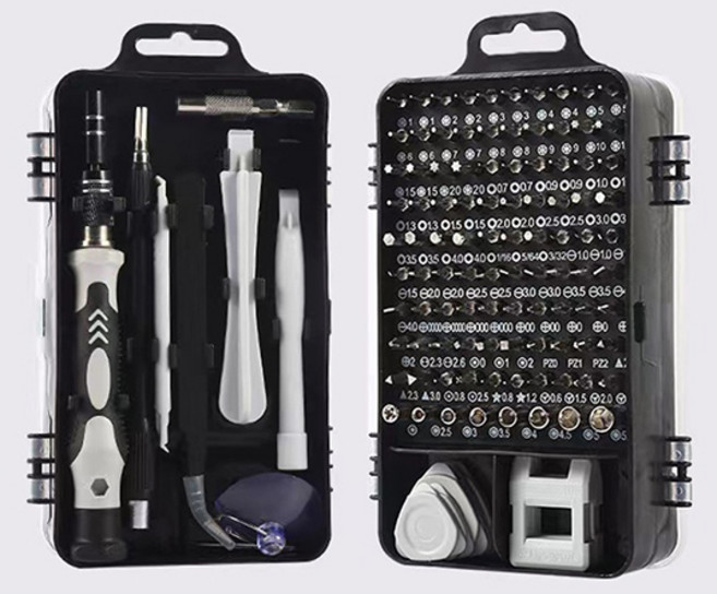 치프몰 115 in 1 정밀 드라이버 세트, 1개