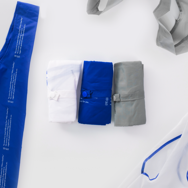 데일리라이크 WGB 폴딩백 장바구니 3P 세트