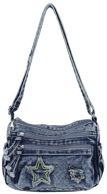 데님 숄더백 가방 크로스백 여성 캐주얼 데일리 백