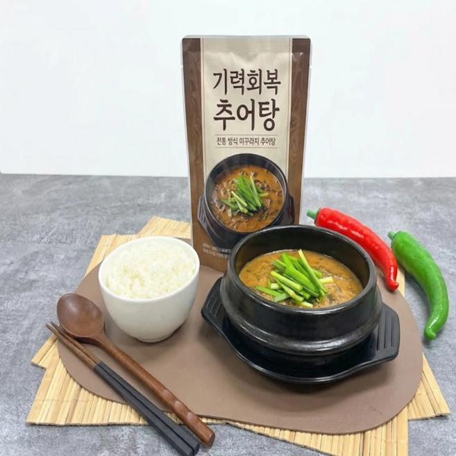 국내산 추어탕 국산미꾸라지 국산시래기 사용 추어탕1팩, 1개, 500g