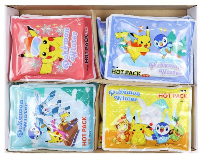 (에리트) 1500 포켓몬스터 핫팩 20개입X1갑 손난로, 1개