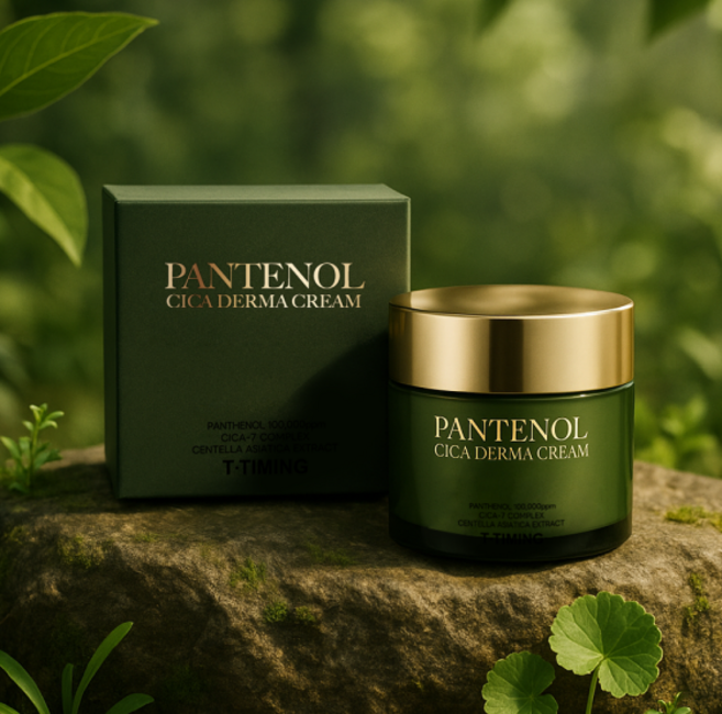 티타이밍 판테놀 폭탄 시카 더마 진정 장벽강화 고수분크림, 1개