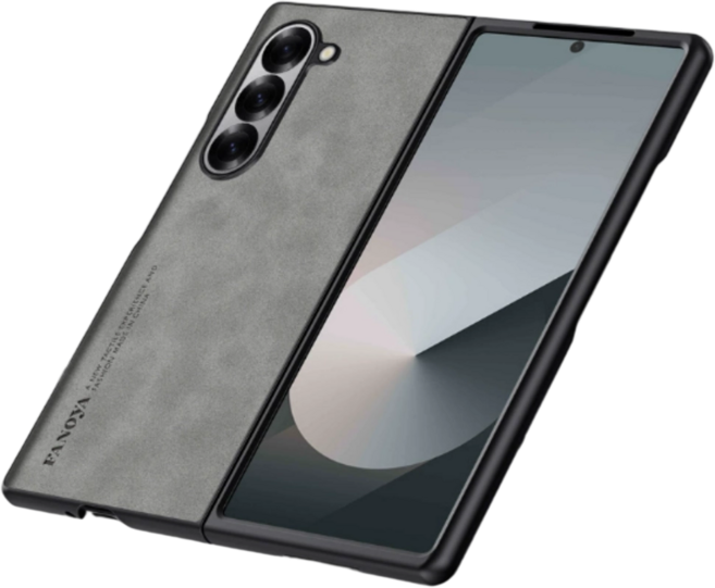 삼성 갤럭시 Z 폴드 6 양가죽 휴대폰 케이스 Z 폴드 7