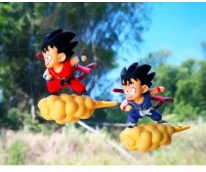 드래곤볼 차량용장식 피규어 6.5cm 손오공 근두운 머리흔들장식 자동차인테리어 생일선물, 3.아저씨, 1개