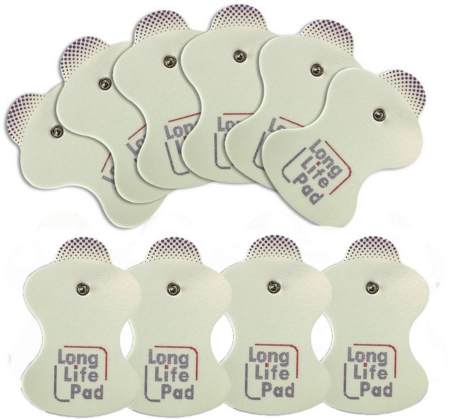 오므론 저주파 패드 전극 호환용 10개입, 화이트