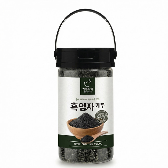 가루박사 볶음 검정깨, 1개, 200g
