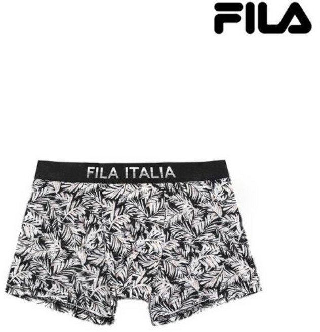 휠라 언더웨어 팜트리 남성 드로즈 FI4DRF2616M BLK