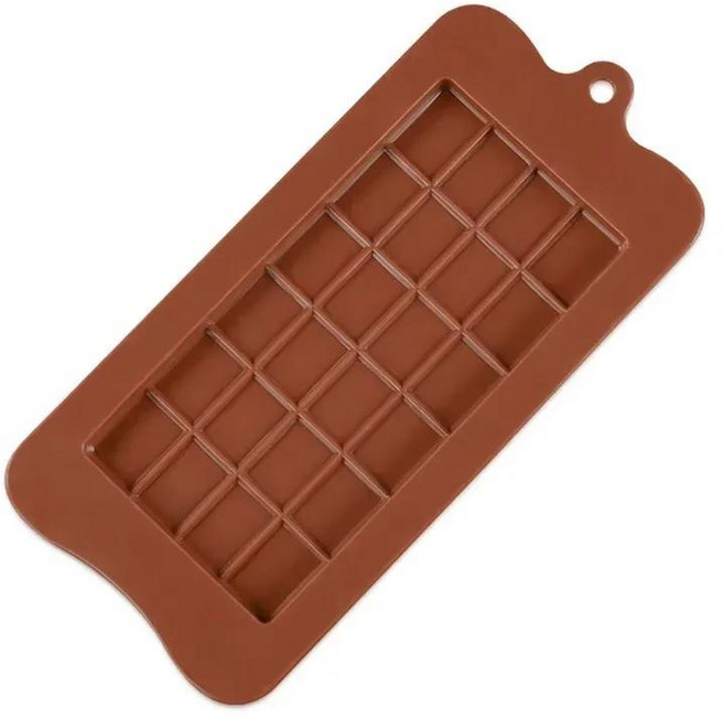 초콜릿 금형 실리콘 만들기 커피 릴리스 단백질 에너지 수제 선물용 붙지 않는 제품, 1개, 1. 1pcs random color