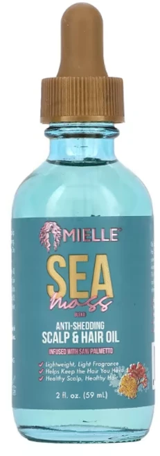 Mielle 탈모 방지 두피 및 헤어 오일 바다 이끼 59ml, 1개 - 쿠팡