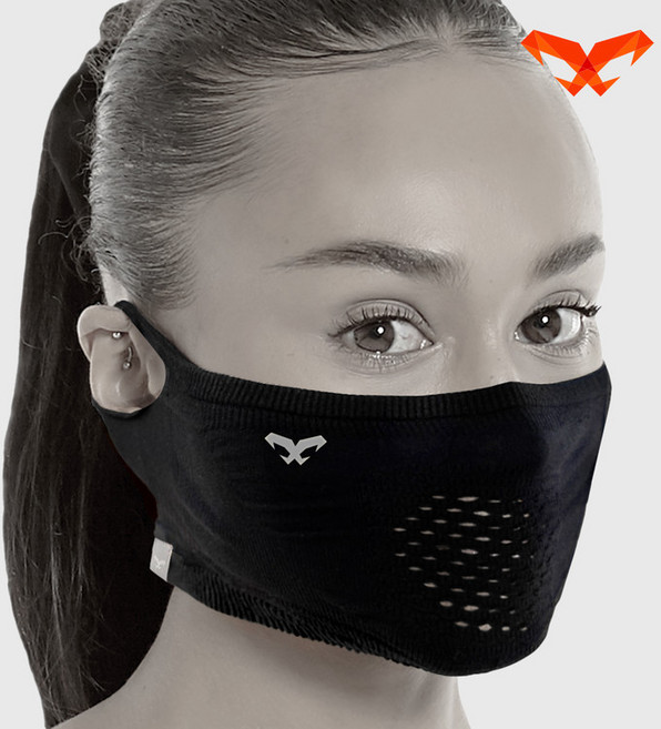 나루마스크 N1s / 여름용 자외선차단 스포츠 마스크, 블랙