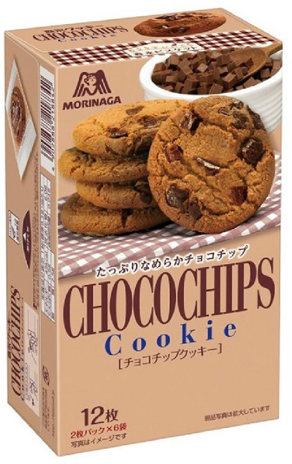 모리나가 초코칩 쿠키 111.6g 1개