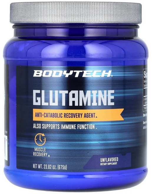 BodyTech Glutamine Unflavored 23.82 oz (675 g), 675 g, 675g, 1개 - 쿠팡