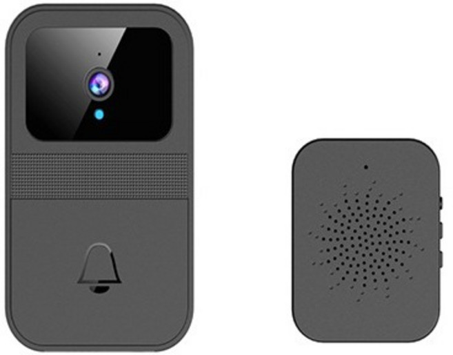 무선 스마트 도어벨 초고화질 영상통화 WIFI AI 움짚 감지 및 촬영 음성변조 클라우드 저장 야간투시경, D9