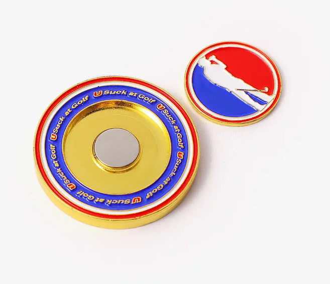 기념 주화 맞춤형 빈 동전 조각 및 스탬핑 자석 세트 금속 챌린지, [01] 옵션1