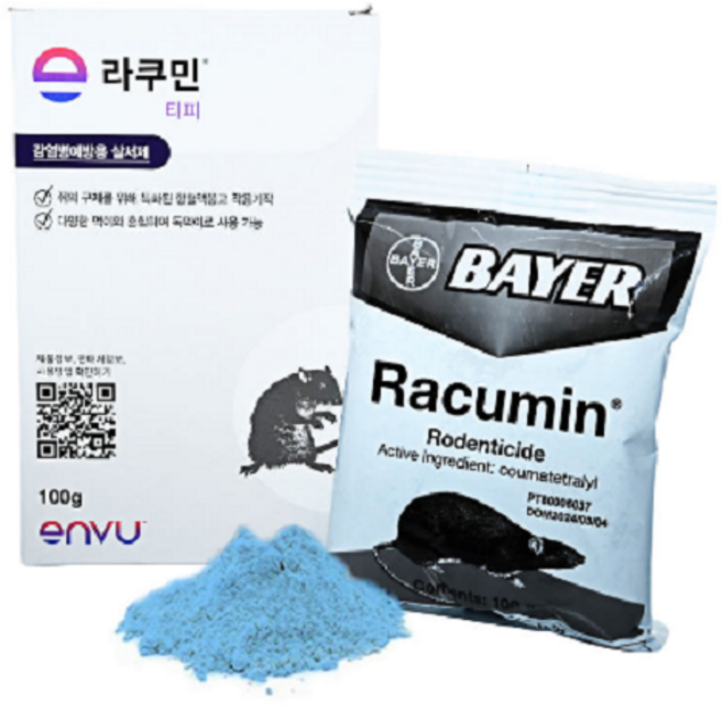 바이엘회사 잘먹고 잘죽는 쥐약 고체형 살서제 라쿠민 페이스트 100g 고체형 쥐약, 1개입, 1개
