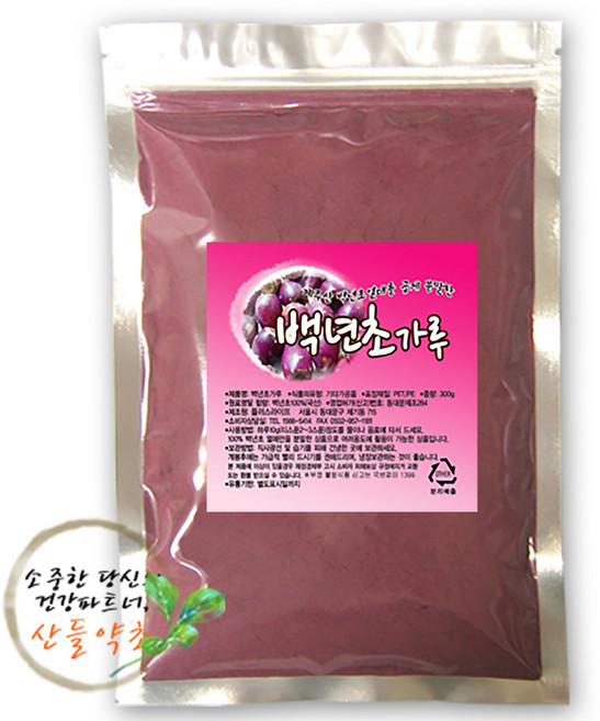 산들약초 제주산 백년초 가루 분말, 1개