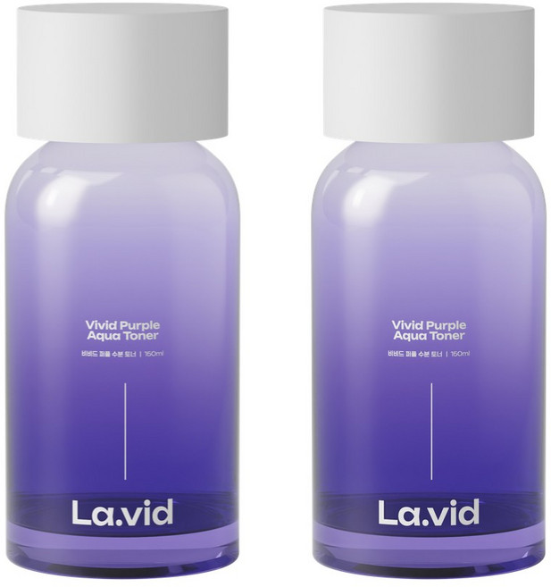 라비드 비비드 퍼플 수분 모공 케어 토너 150ml 2개