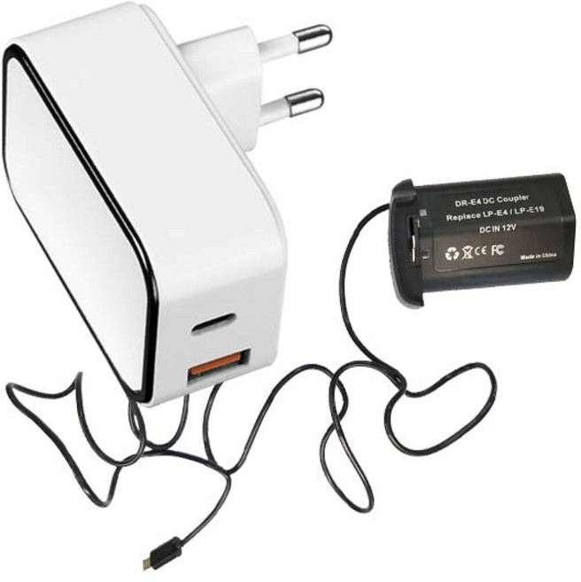 큐브모아 듀얼포트 어댑터 LP-E4 set CUBE-802A-4, 1개