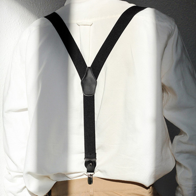 정성잡화점 남여공용 클래식 서스펜더 멜빵