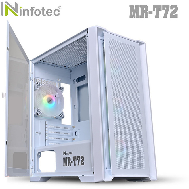 infotec MR-T72 遊戲機殼, 1個, 白色
