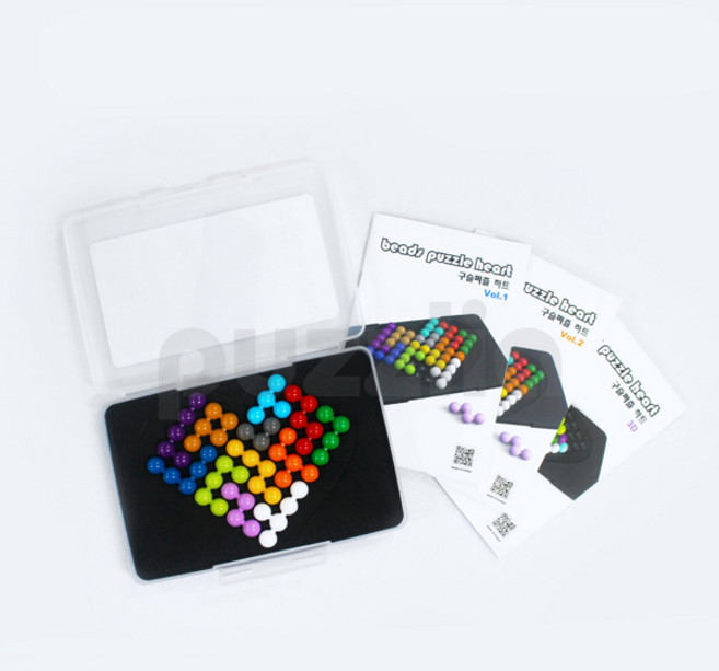 구슬퍼즐 하트, 1개