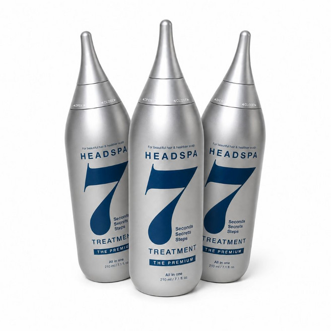 헤드스파7 더 프리미엄 트리트먼트, 210ml, 3개