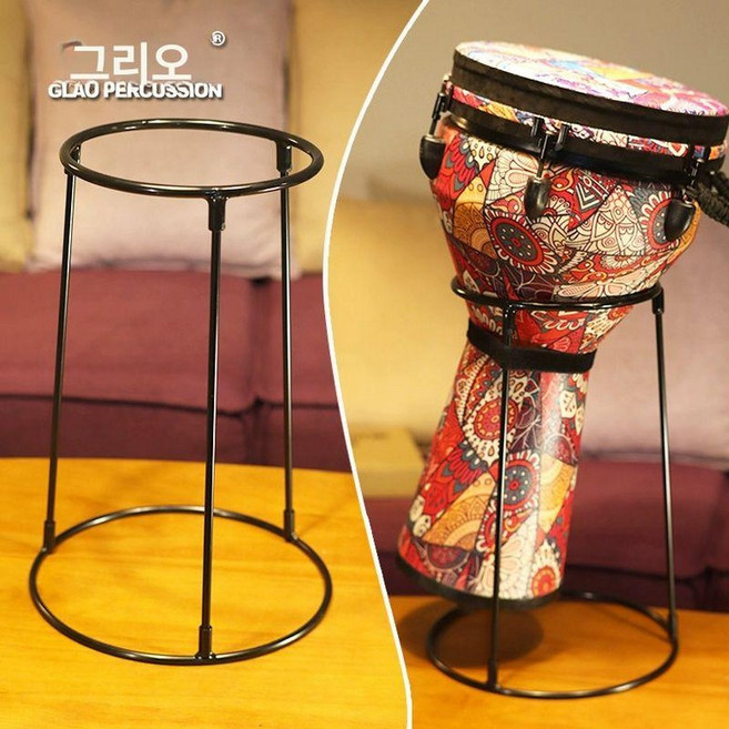 젬배 스탠드 거치대 공연 휴대용 젬베 프레임 브라켓 바퀴 지지대, 1개, A형에 적용 가능
