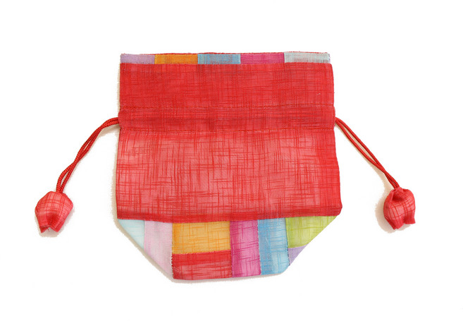 율아시아 모시 미니 복주머니 공주머니 사탕주머니, 소 빨강