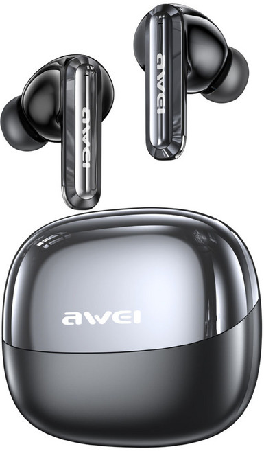 아웨이 AI 스마트 번역 블루투스 헤드폰 2026년 신제품 무선 4마이크 단일 피드백 소음 감소 헤드폰, 검은색