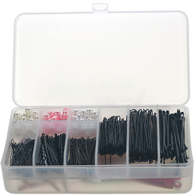 업스타일세트_중 올림머리 업스타일도구 구슬세트, 1개