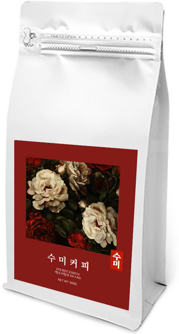 수미커피 케냐 키암부 AA FAQ, 1개, 500g, 홀빈(분쇄안함)