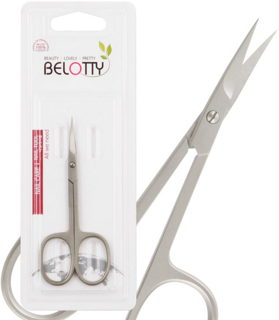 벨로티 네일가위 큐티클 정리 굳은살 내성 발톱 손톱정리, 1개, CS-93