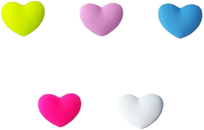 테니스 라켓 헤드 댐프너 테니스 엘보링 악세사리 댐퍼, 2개, 핫핑크