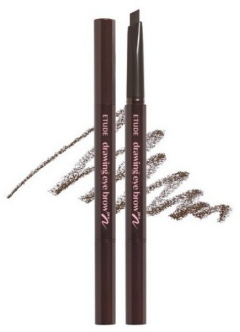 에뛰드 드로잉아이브로우 프로 0.25g, 01 다크 브라운, 2개