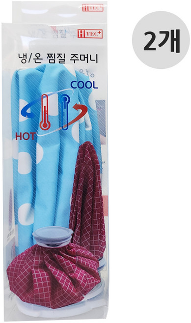 에디슨 뽀로로 냉온 찜질주머니 뽀로로+크롱(블루), 2개