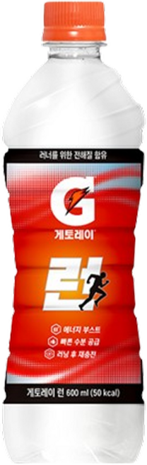 게토레이 런, 24개, 600ml