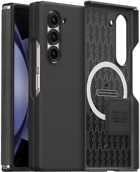 아라리 에어로플렉스 M 힌지보호 풀커버 맥세이프 휴대폰 케이스