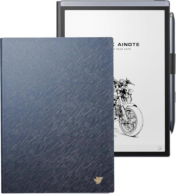 블랙 보호 폴리오 케이스 iFLYTEK 8.2인치 AINOTE Air 2 메모 E-Ink 태블릿 (블랙 케이스), Blue Case