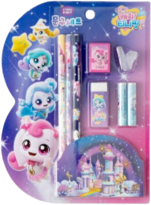 스튜디오에잇 캐치티니핑 시즌5 문구 세트, 로열핑, 1세트