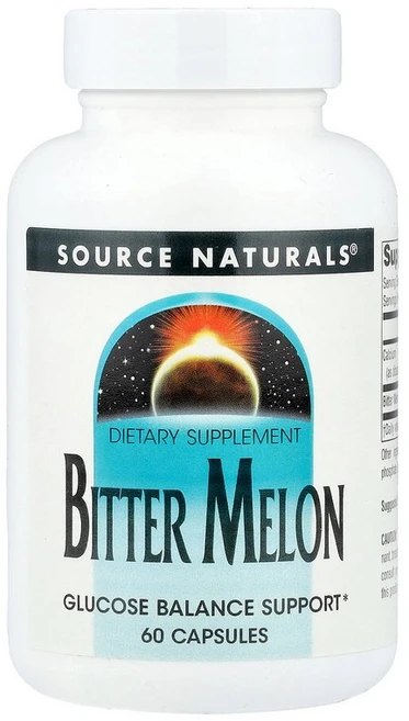Source Naturals Bitter Melon 60 Capsules, 60 count, 1개 - 쿠팡