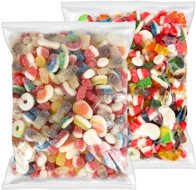 피니 젤리 1kg 2종(해피믹스 1kg 1봉+해피사우워믹스 1kg 1봉), 2개