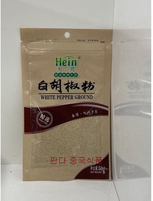 판다중국식품 백후추분말 후추가루 향신료 50g, 3개