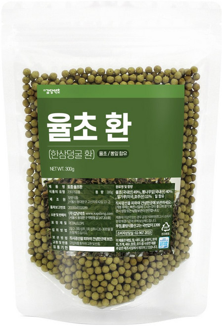 [갑당약초] 율초환 환삼덩굴환, 3개, 300g