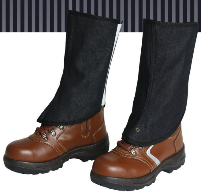 데님 작업용 용접각반 청각반 발목보호구 카멜로각반, 1