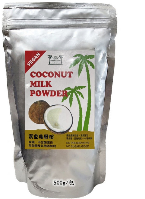皇冠吉福 素食椰漿粉, 500g, 1個, 1個裝