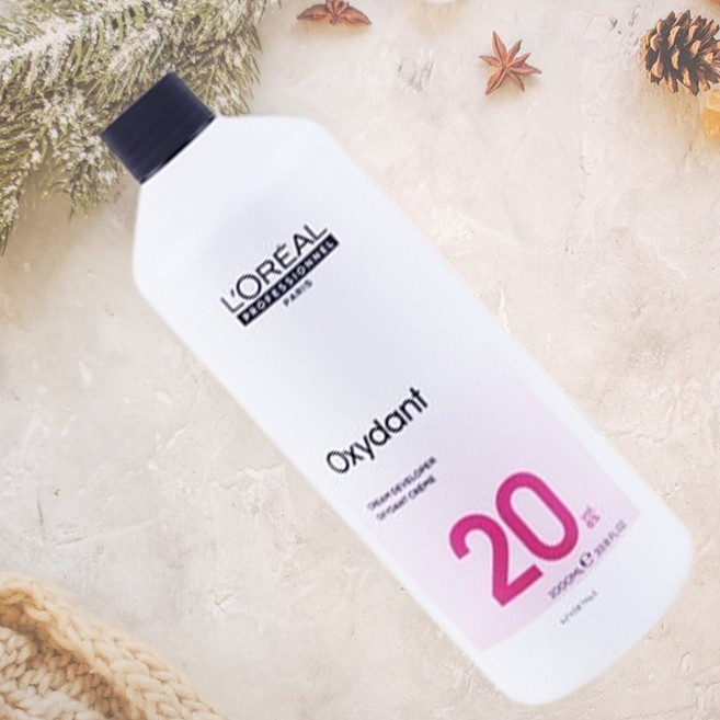 로레알프로페셔널 칼라 옥시던트 크림 염색용 산화제 6%, 1L, 2개