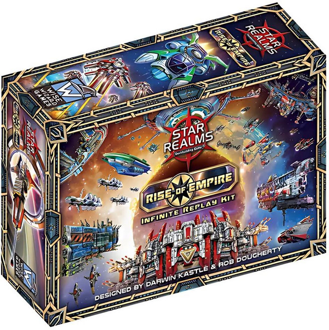 Wise Wizard Games Star Realms: Rise of The Empire 보드 게임 무한 리플레이 키트 198961, 1개