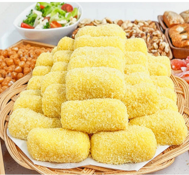 [주신] 말랑말랑 쫀득쫀득 맛보장 영양간식 굳지않는 바나나떡, 27개, 47g