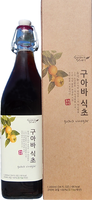 구아바 식초 1리터, 1개, 1L