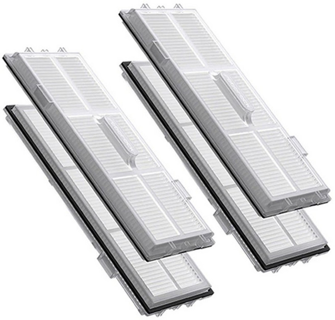 로보락S7 plus 소모품 호환 필터 메인브러쉬 더스트백, 여과필터, 4개